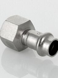 Пресс соединитель VALTEC 28х3/4"В, нерж. сталь, VTi.902.I.002805