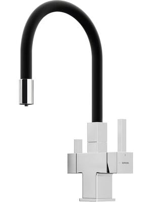 Смеситель SANCOS Arno SC4005CH для кухни с гибким изливом, каналом для фильтра, хром