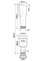   McAlpine (1 1/4"32)   , ,  (D=60) FWM32