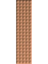 Плитка настенная 41zero42 BISCUIT Stud Terra (50х200) коричневая 4100611 (кв.м.) — миниатюра 1