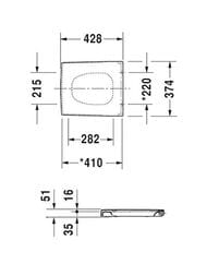 ������� ��� ������� DURAVIT VERO � �����������, �������, ����� ����������� ����� 0067690094