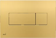 Кнопка для бачка-инсталляции ALCAPLAST M375 золотой