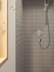 Смеситель для душа Hansgrohe Rebris E 72668000 однозахватный, встраиваемый, хром — изображение 2