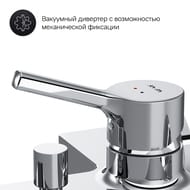 Смеситель AM.PM X-Joy S для ванны/душа, излив 164 мм, хром F85B10000