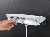 Душевая система Grohe Rainshower System SmartControl 360 DUO Combi 26443000 с термостатом