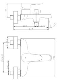 ��������� ��� �����/���� ESKO Doha DH 54 ���������, �������������, �������� �����, ����: ����