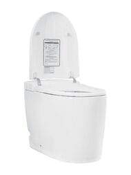 Унитаз-биде электронный Swedbe Smart 418х480х670 напольный, подсветка, белый 0500