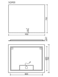  SANCOS Square (90070029) ,LED-, .Touch   SQ900
