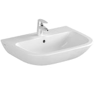 Раковина Vitra S20 (460х600х175) с отверстием под смеситель, антибакт. покрытие,белый 5503B003-0001