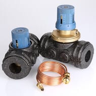 Регулятор перепада давлений VALTEC 1/2" 250-600 mBar, с запорно-регулиров, клапаном VT.040.G.60004