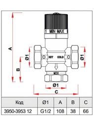 ���������������� ������������ ������ FAR SOLAR 1/2" �������������, FA 3953 12