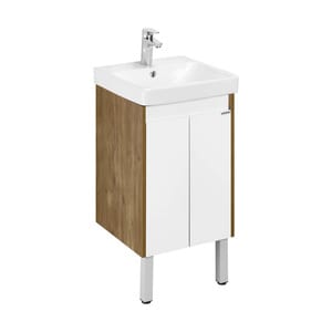 %Тумба под раковину AQUATON Сканди Doors 45 1A278701SDZ90 603х432х427 напольная, дуб рустикальный