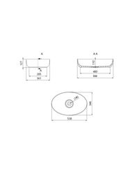   Kupala Ladia (530X360x125)   ,    ,    ,   WB55001