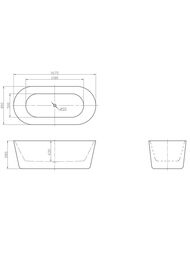 ����� ��������� BelBagno BB306-1675 (1675x780x575) ���������������, ��������