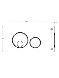 ������ ����� CEZARES RELAX-BTN-IN, �����