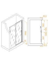 ������� ����� RGW Passage PA-017B (1300�1950) ����������, ������ 6�� ����������/������ 350801713-14