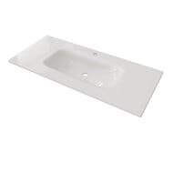 Раковина для тумбы Caprigo 105 (1074х478) без бортика, стеклокерамика GC18R-34714