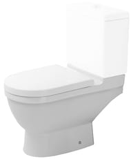 Чаша унитаза-компакта DURAVIT STARCK 3 370х655х430 горизонтальный выпуск, крепление 0126090000