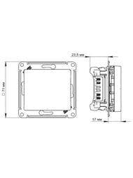  Systeme Electric GLOSSA 1-,  ,  1,  GSL000511