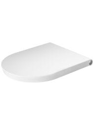 Витрина! Сиденье для унитаза Duravit White Tulip 002709 быстросъемное, микролифт, белый - уценка. — миниатюра 1