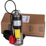 Насос колодезный STOUT с поплавком, кабель 20 м, 230V, Q=90 л/мин, H=32м, SPW-0001-200600