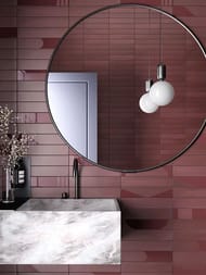 Керамогранитная плитка EQUIPE WADI DECOR Garnet (60х300) гранатовая, 30170 (кв.м.) — изображение 3