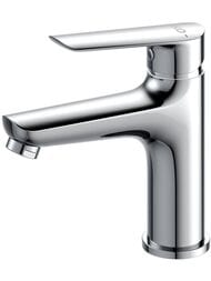 Смеситель для раковины ESKO Lagos LG26 однозахватный, на 1 отверстие, фиксированный излив, хром — миниатюра 1