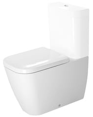 Чаша унитаза-компакта DURAVIT HAPPY D.2 365х630х415 универсальный выпуск, с креплением 2134090000