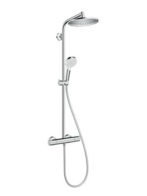 Душевая система Hansgrohe Crometta S 240 Showerpipe с термостатом д/душа, верхний и руч.душ 27267000