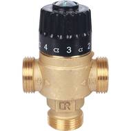 Термостатический смесительный клапан, отопления и ГВС 3/4" НР 30-65°С, KV 1,8, SVM-0125-186520