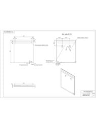 ������� Cersanit LED 010 base 600x700 � ���������� KN-LU-LED010*60-b-Os