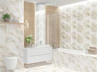 Плитка настенная Eletto Calacatta Oro (242х700) Wood ректификат, бежевая (шт.)