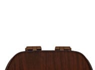 Крышка-сиденье для унитаза Kerasan Retro 109340 дерево, петли бронза