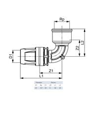  TECElogo 90* 20  1/2"  ,  8610203