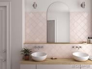 Плитка настенная Equipe La Riviera Rose (132х132) розовая, 25853 (кв.м.)