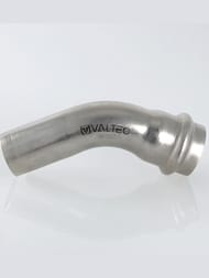 Пресс угольник VALTEC 88.9х88.9а, 45° нерж. сталь, VTi.958.I.008989
