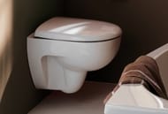 Унитаз подвесной Geberit Renova (355х540х340) безободковый 203050000