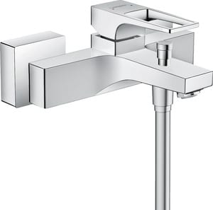 Смеситель Hansgrohe Metropol 74540000 для ванны/душа настенный, рукоятка-петля, хром