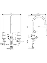    Ideal Standard CERALINE BC196AA 