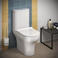 Унитаз-компакт KERAMA MARAZZI BUONGIORNO напольный безободковый, 348х600х800, белый глянц. BG.wc.01+BG.cis.01