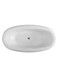 Ванна акриловая BelBagno BB502-1800-900 (1860х940х590) отдельностоящая, белый
