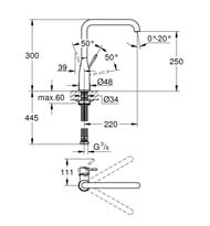  Grohe Essence 30269AL0   , L-,  