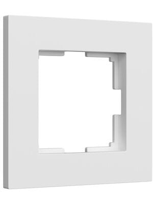 Рамка Werkel на 1 пост Slab (белый матовый) W0012961