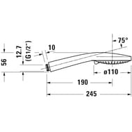    Duravit UV0652015010 MinusFlow, 3 ,  9 /.,/