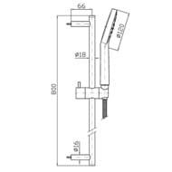 ������ ��� ���� Zucchetti Pan Z95205 80��, � ������ ����� ������������, ����