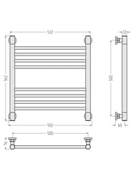 ������� ������+ ������ ����������������� 500�500 (8 ����.) ����.�����,����.���. 3/4" 00-0220-5050