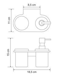 ��������� ��� �������� � ������� WasserKRAFT Kammel K-8389 ���������, ������� ������/����