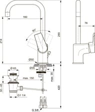 ������! Ideal Standard TESI ��������� ��� ����������� A6571AA � ������������� ������ ��������