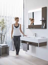 Умывальник DURAVIT VERO 850x490х170 отверстие под смеситель, перелив 0329850000