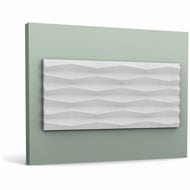 Декоративная панель Orac Decor W112 Ridge (250х2000х20) белая (шт.)